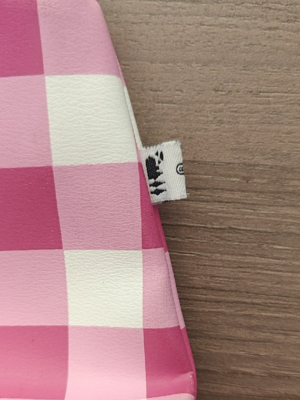 Vintage Y2K Paul Frank Pink Gingham Checkered Shoulder Bag Julius Monkey - Picture 8 of 16